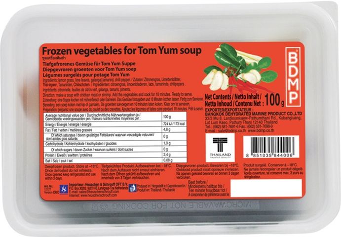 Tom Yum Vegetable mix