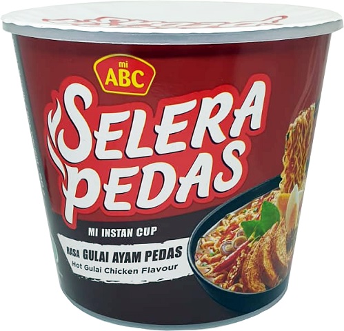 Mi Instan Cup rasa Gulai Ayam Pedas
