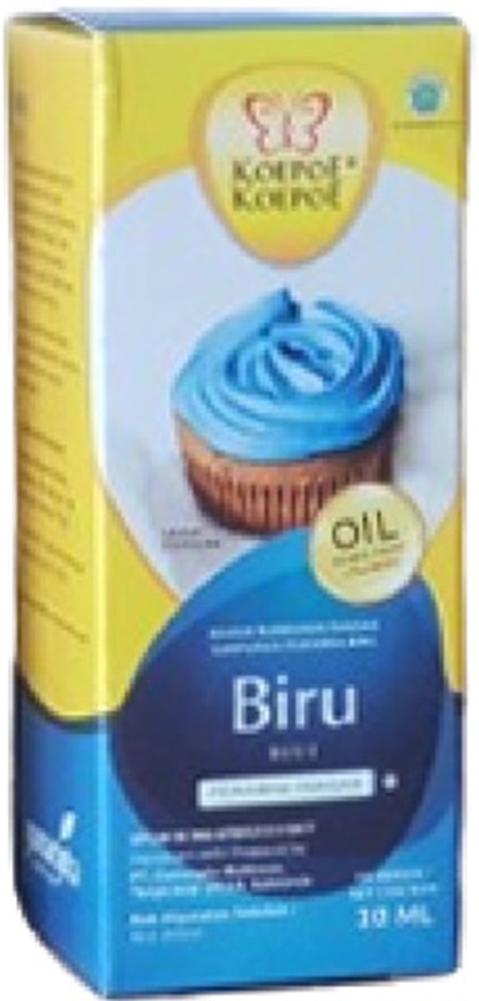 Pewarna Makanan Biru Oil Base