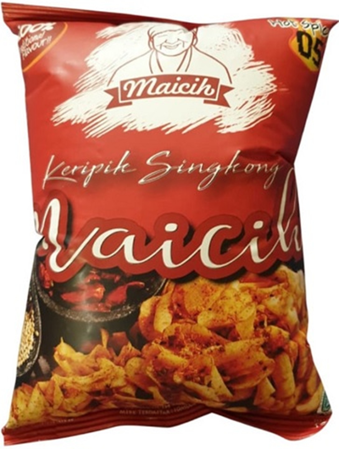Kripik Singkong Pedas Level 5