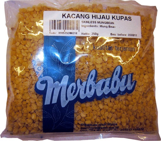 Kacang Hijau Kupas