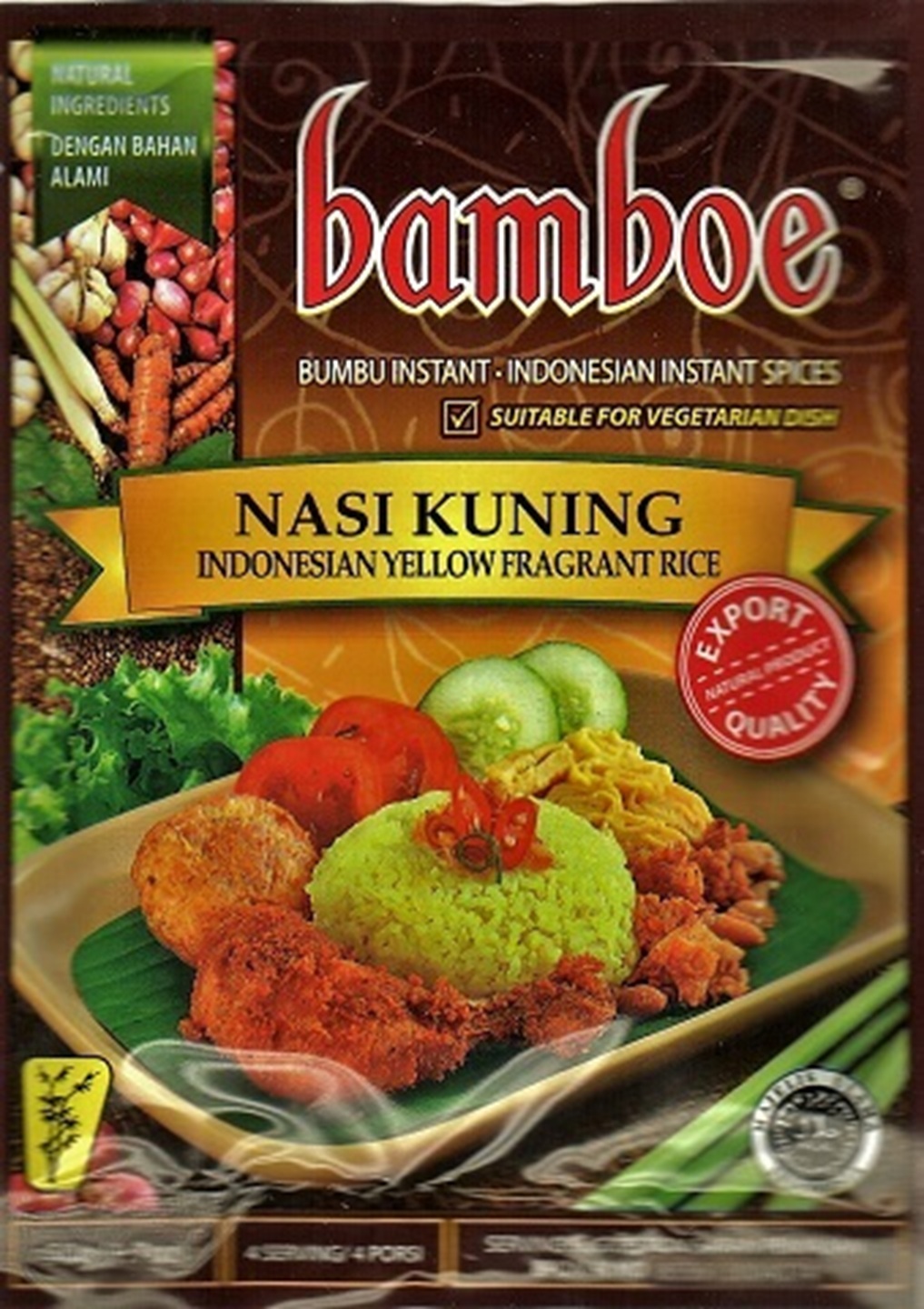 Bumbu instan Bumbu Nasi Kuning Bumbu instan Bumbu Nasi Kuning