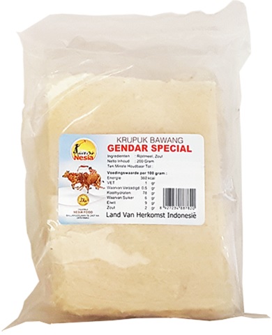 Krupuk Gendar Spesial
