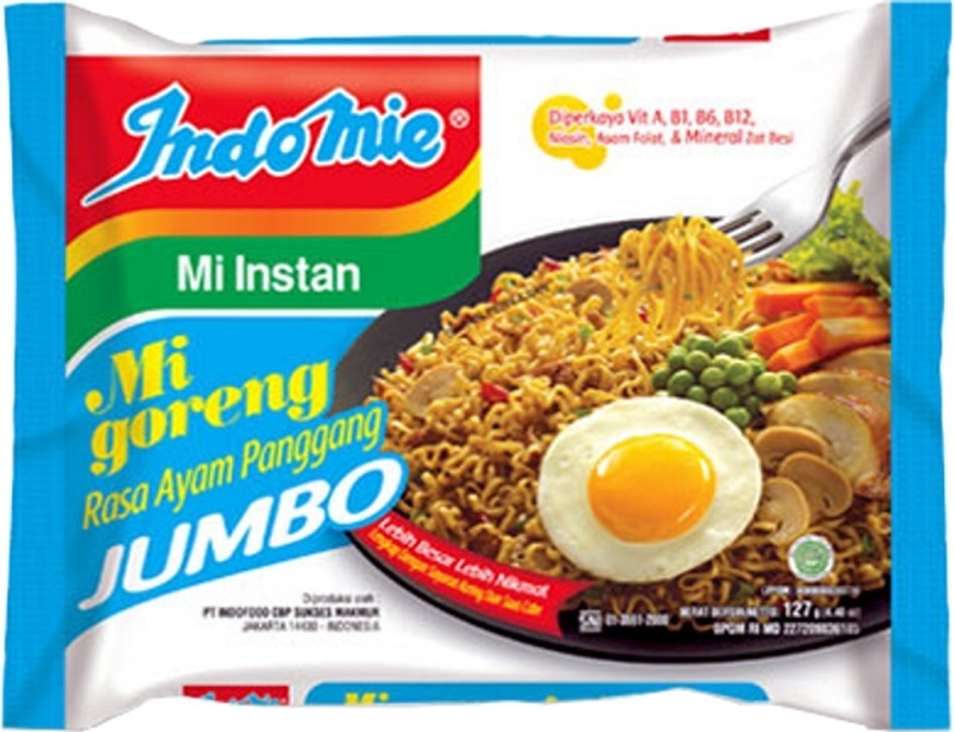 Mi Goreng Jumbo rasa Ayam Panggang