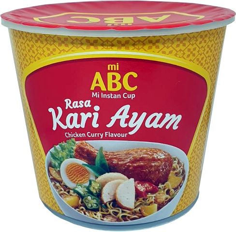 Mi Instan Cup rasa Kari Ayam