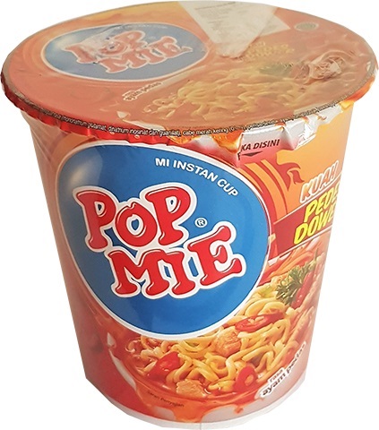 Mi Instan Cup Kuah Pedes Dower rasa Ayam