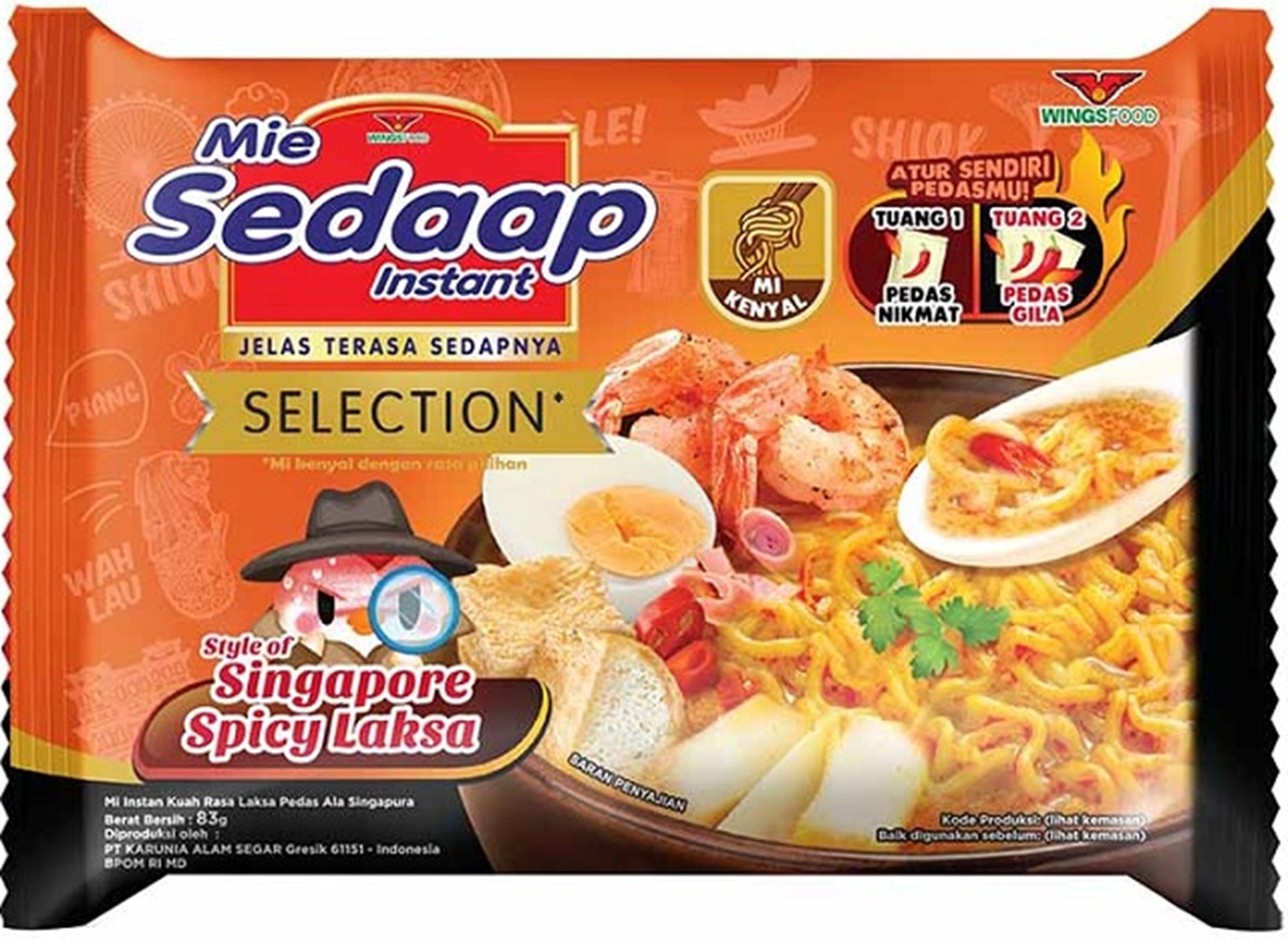 Mi Kuah Rasa Laksa Pedas ala Singapura