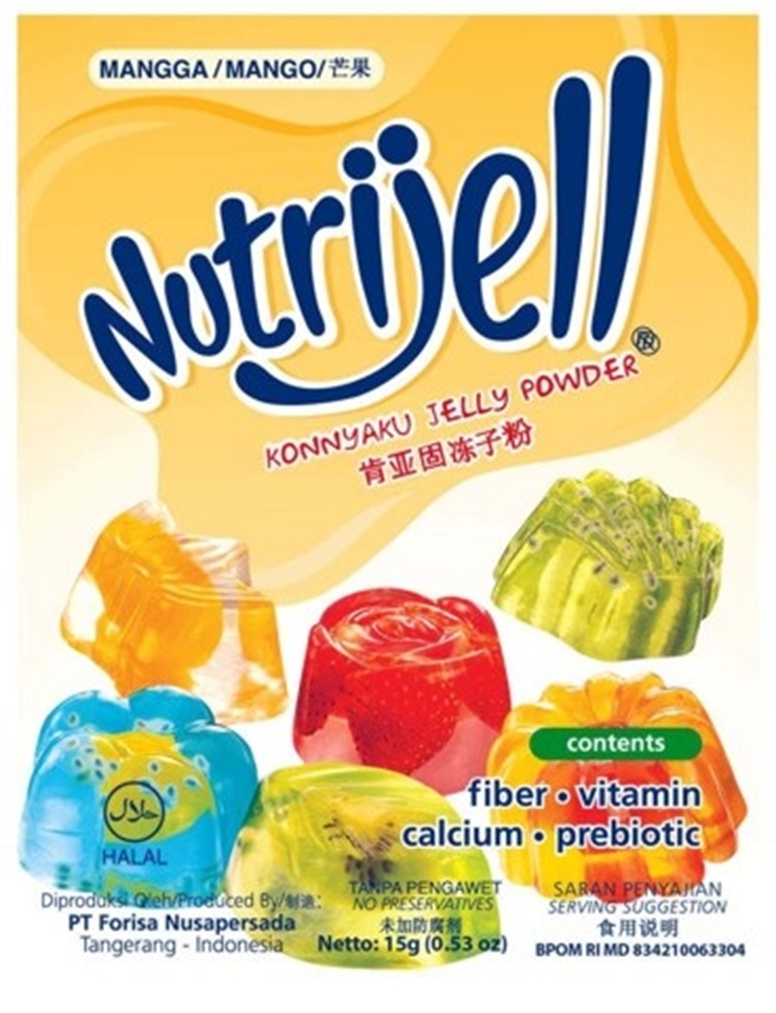 Bubuk Jeli Mangga