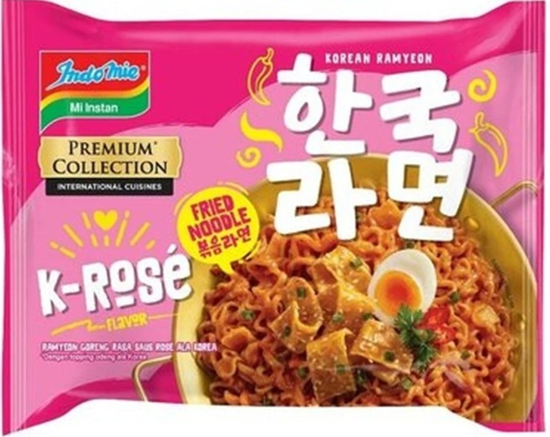 Ramyeon Goreng rasa Saus Rose ala Korea