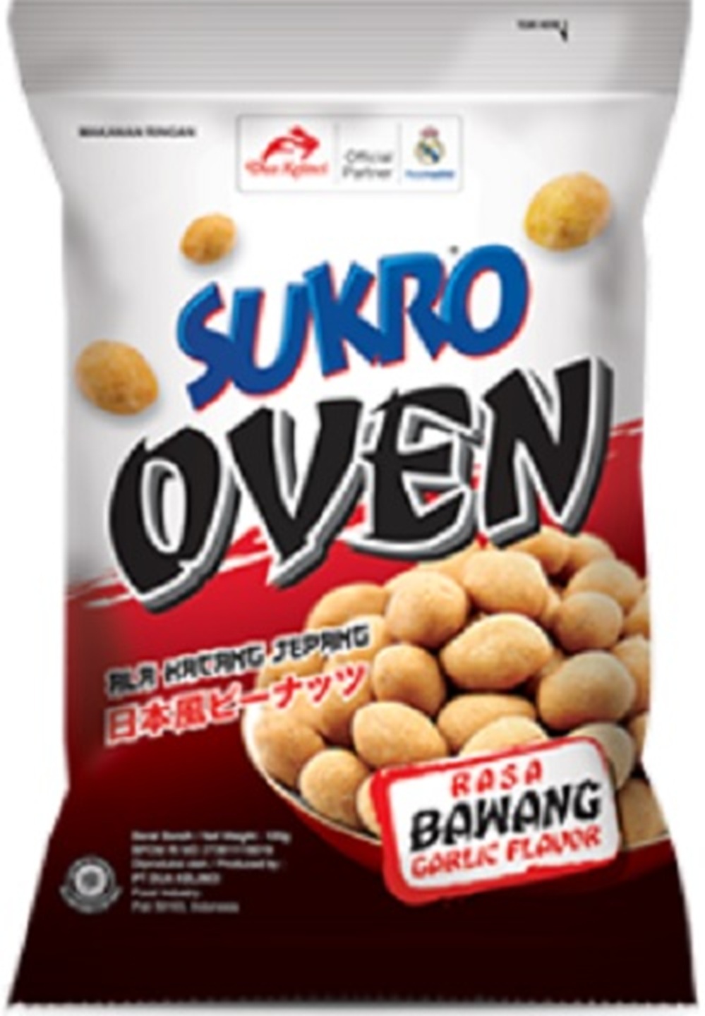 Kacang Sukro Oven rasa Bawang