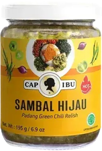 Sambal Hijau Padang Hot