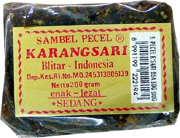 Sambal Pecel Sedang