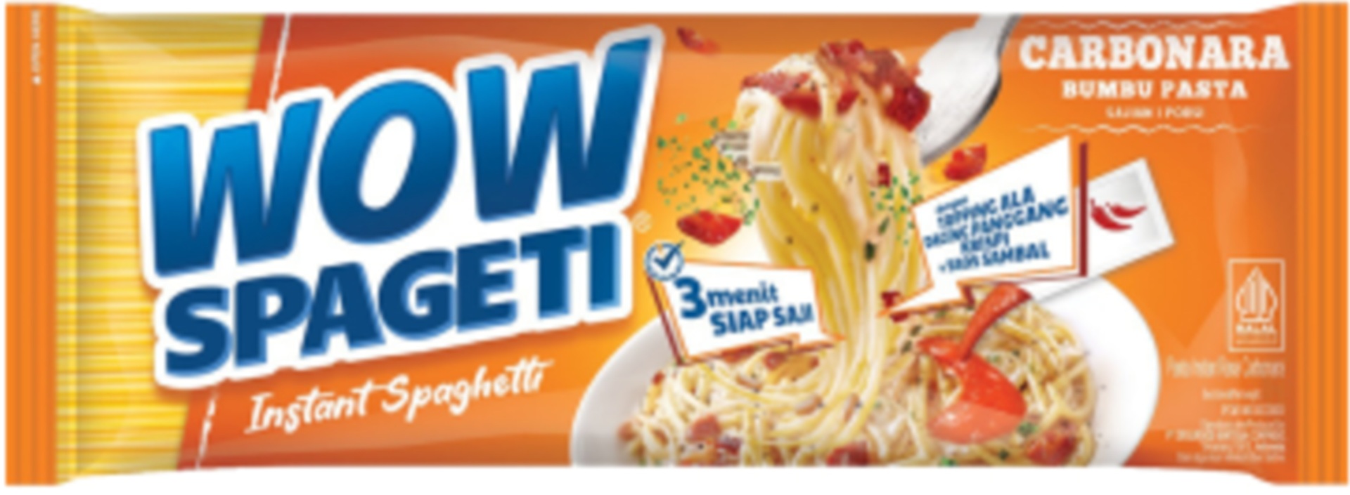 Spageti instan ala sapi panggang