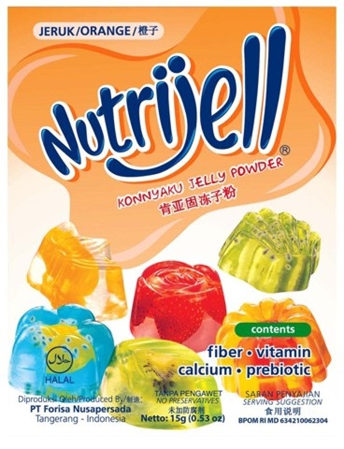 Bubuk Jeli Jeruk