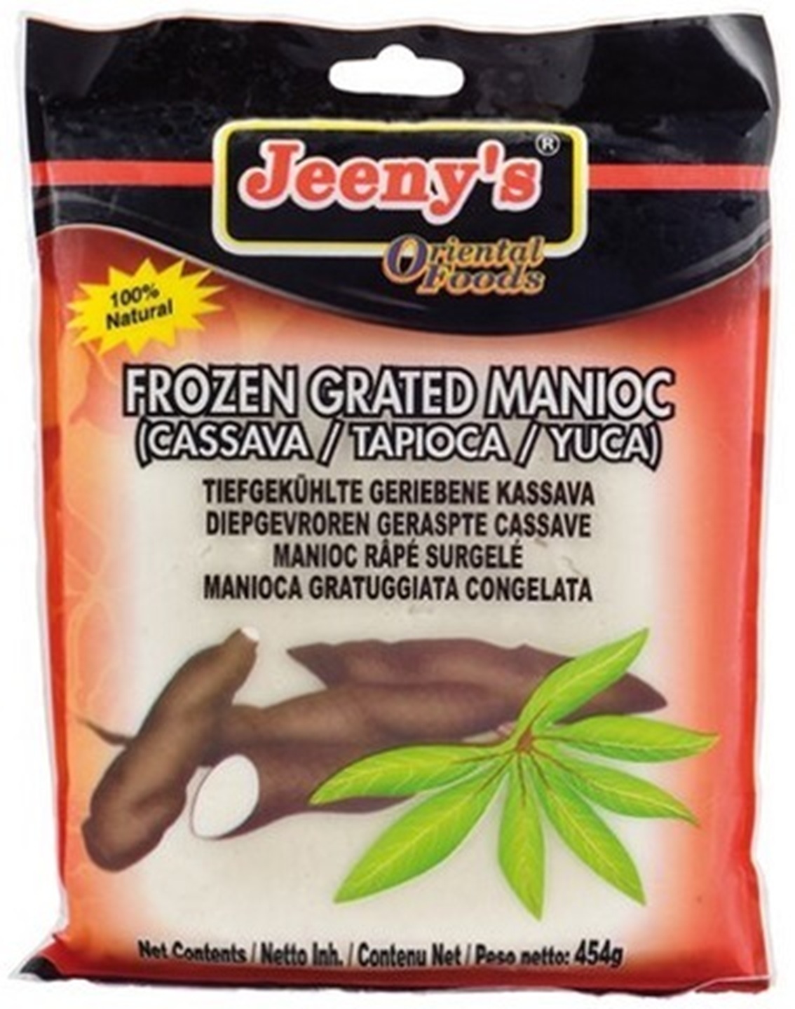 Cassava grated