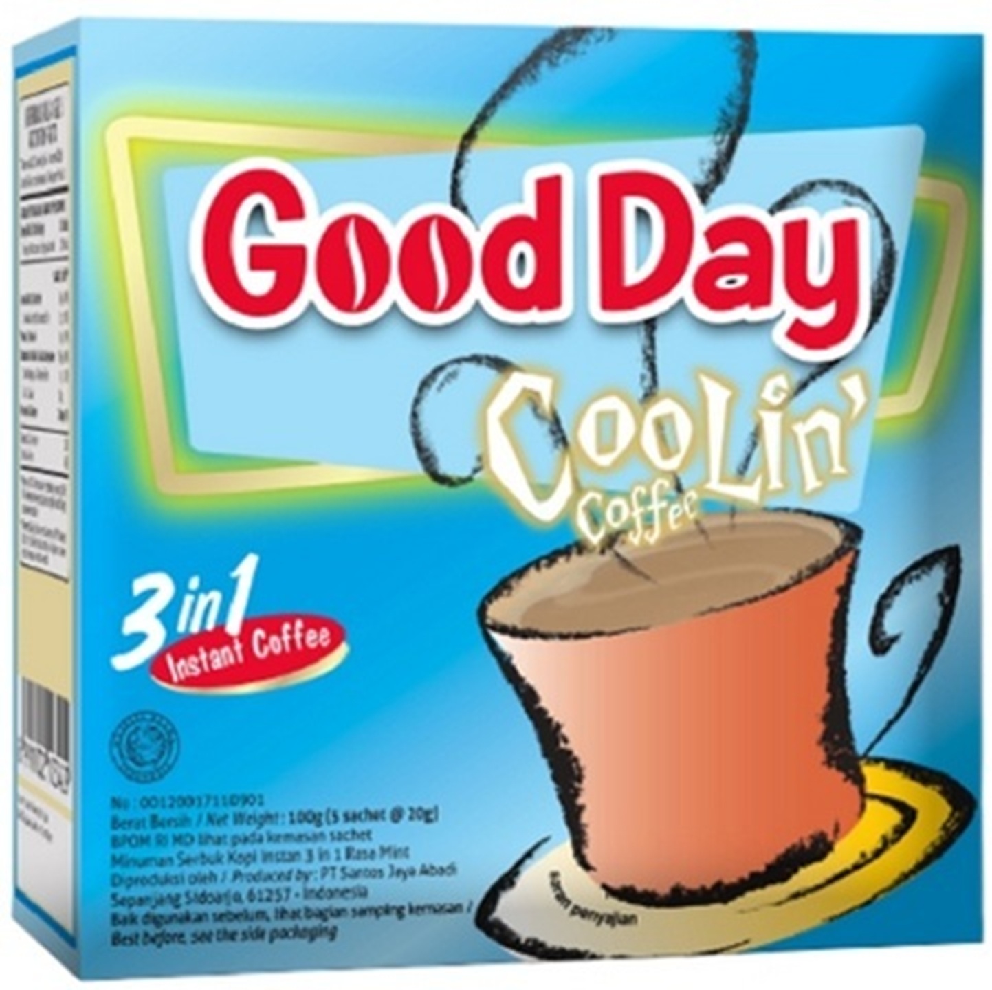 Kopi Instan 3in1 (5x20gr) Coolin'