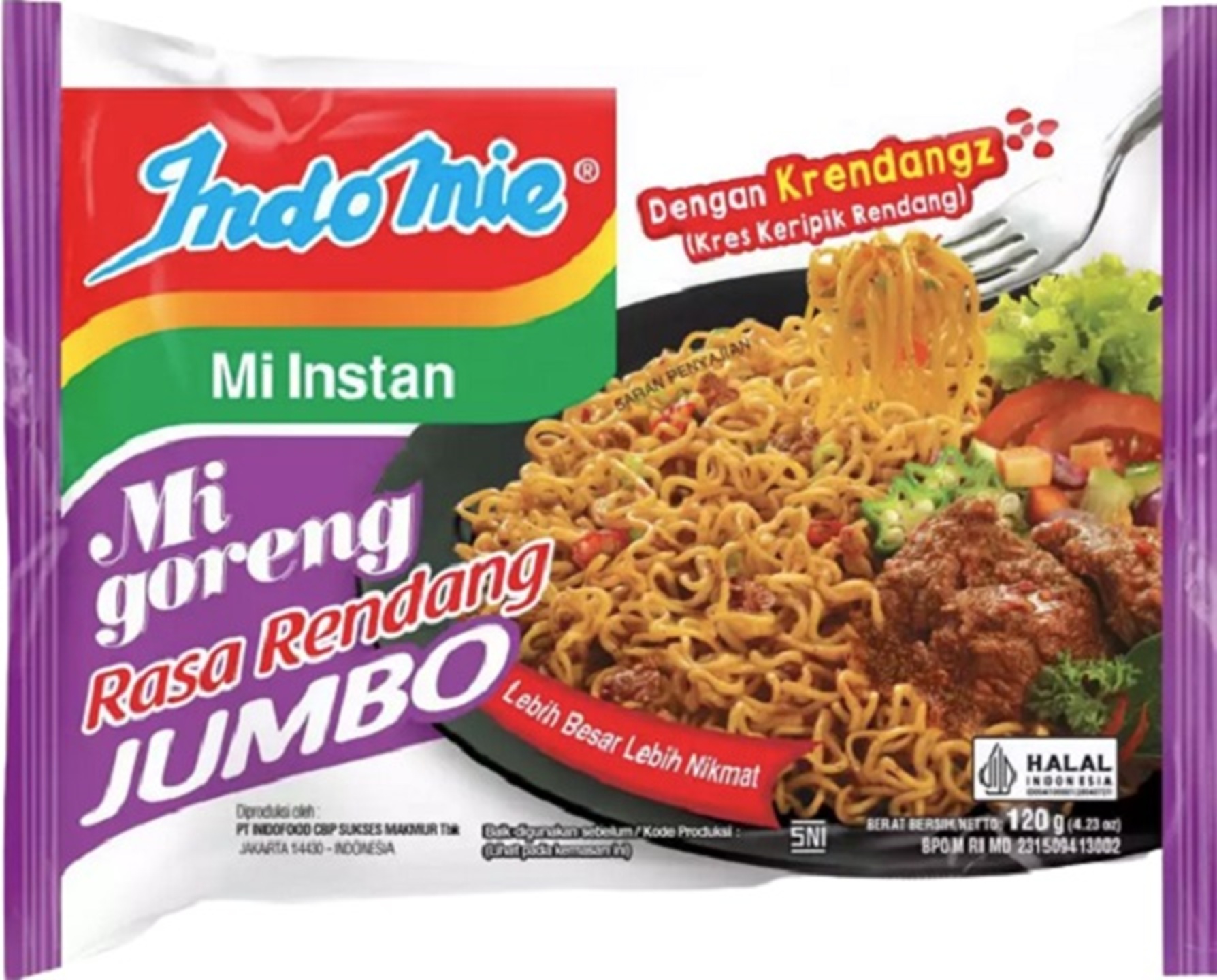 Mi Goreng Rendang Jumbo