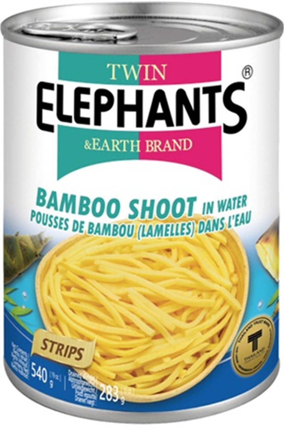 Bamboo shoots strips