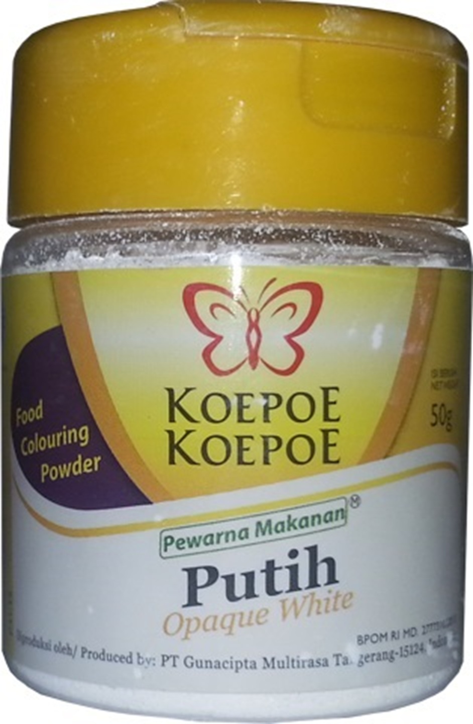 Pewarna Makanan Putih