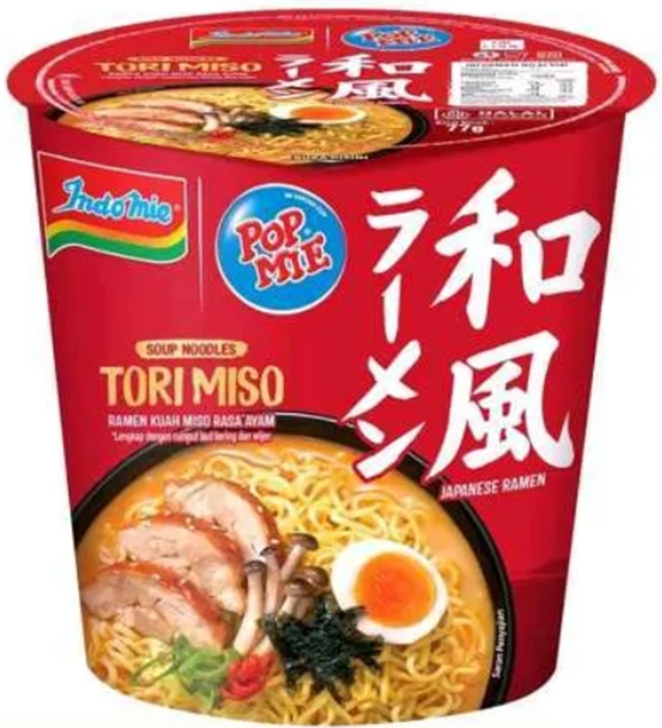 Mi Instan Cup Kuah Tori Miso
