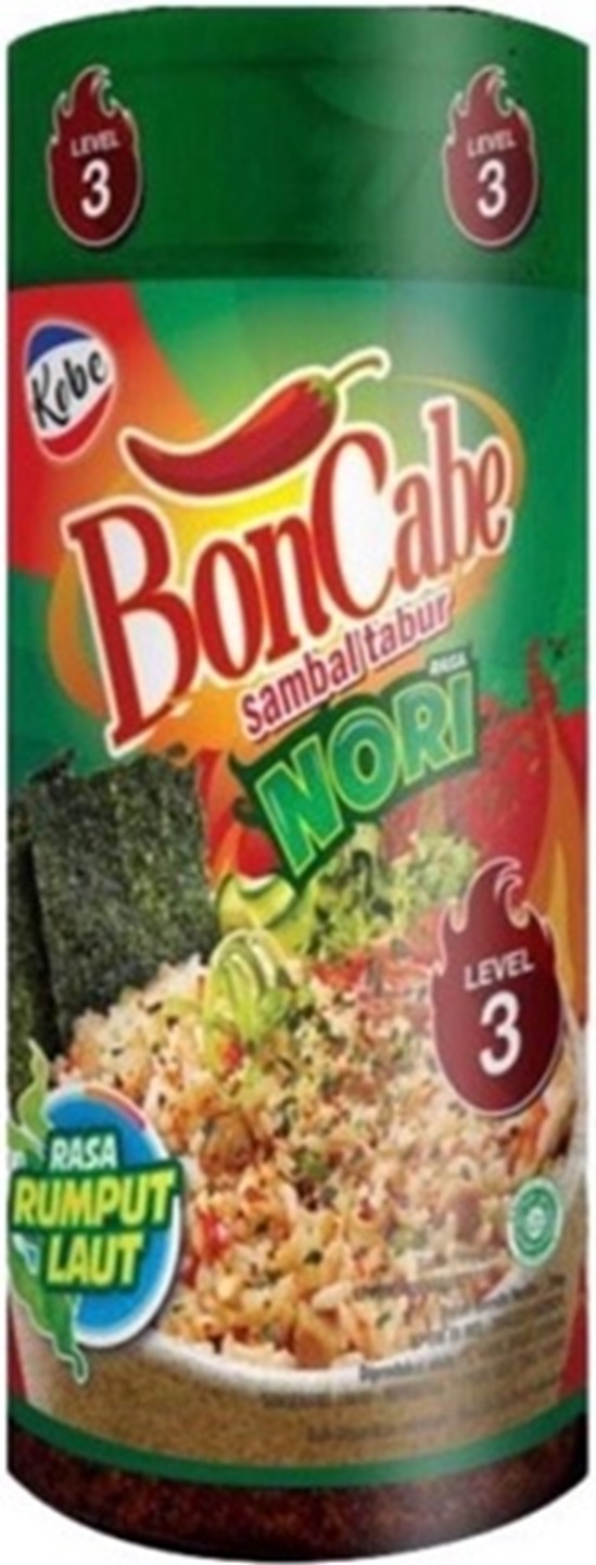 Bon Cabe sambal tabur Nori Rumput Laut lev 3
