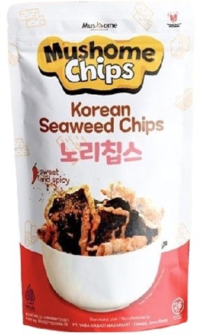 Keripik Rumput Laut Korea Pedas 26gr