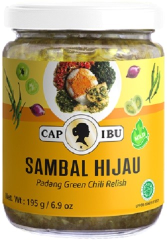 Sambal Hijau Mild 195gr