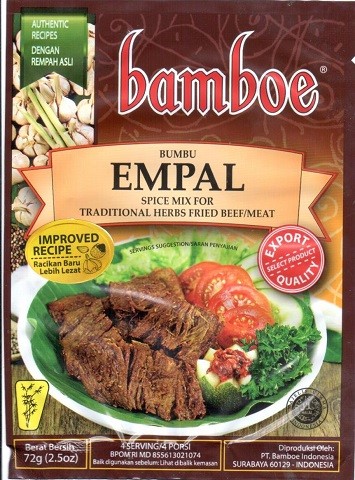 Bumbu instan Bumbu Empal 72gr