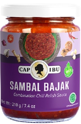 Sambal Bajak mild 210gr