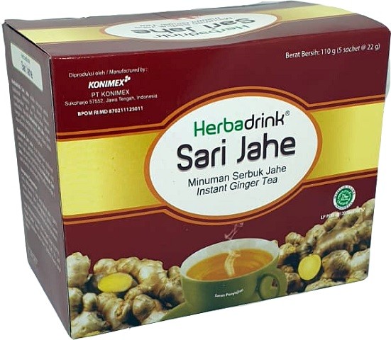 Sari Jahe (5x22gr) 110gr