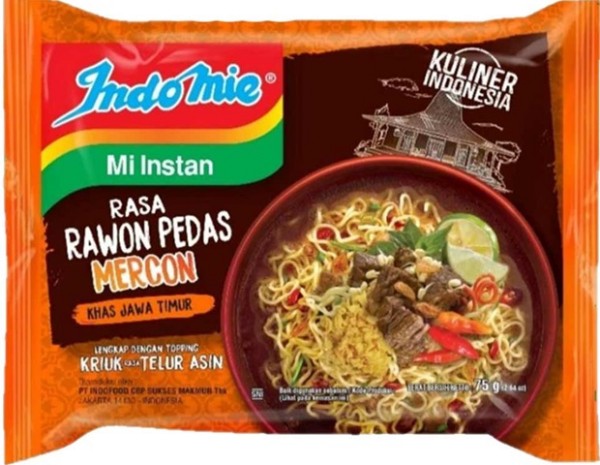 Mi Goreng Rawon Pedas Mercon 75gr