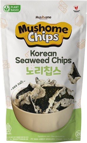 Keripik Rumput Laut Korea Asin 26gr