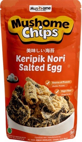 Keripik Nori Telur Asin 60gr