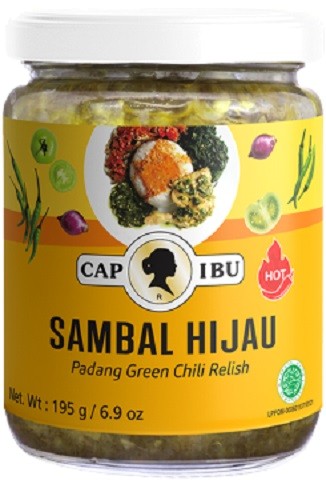 Sambal Hijau Hot 195gr