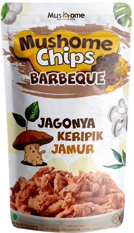 Keripik Jamur Barbeque 80gr