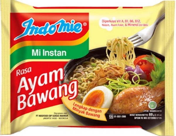 Mi Kuah Rasa Kari Ayam dengan Bawang Goreng 69gr