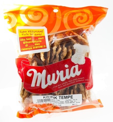 Kripik Tempe Goreng 225gr